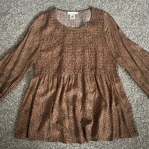 URBAN Romantics Smocked Blouse